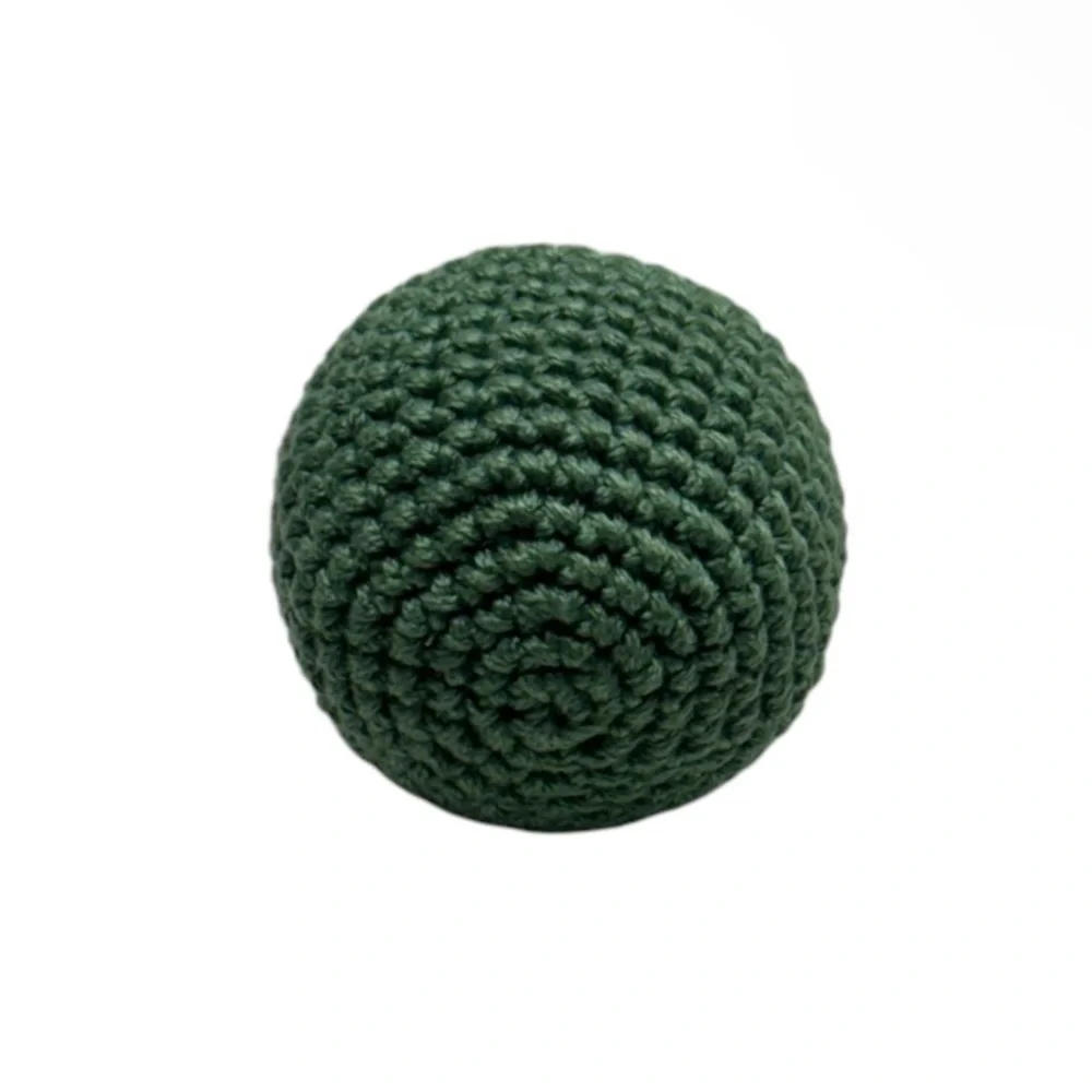 100% handmade crochet ball toy for cats with catnip inside! 100% cotton yarn toy